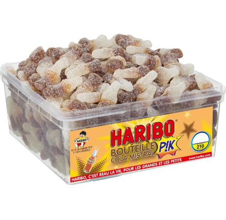 BOUTEILLES COLA ACIDES (100g) Nouveaux